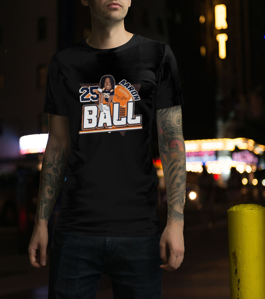 Illinois Aaron Ball 25 Running Back T-Shirt