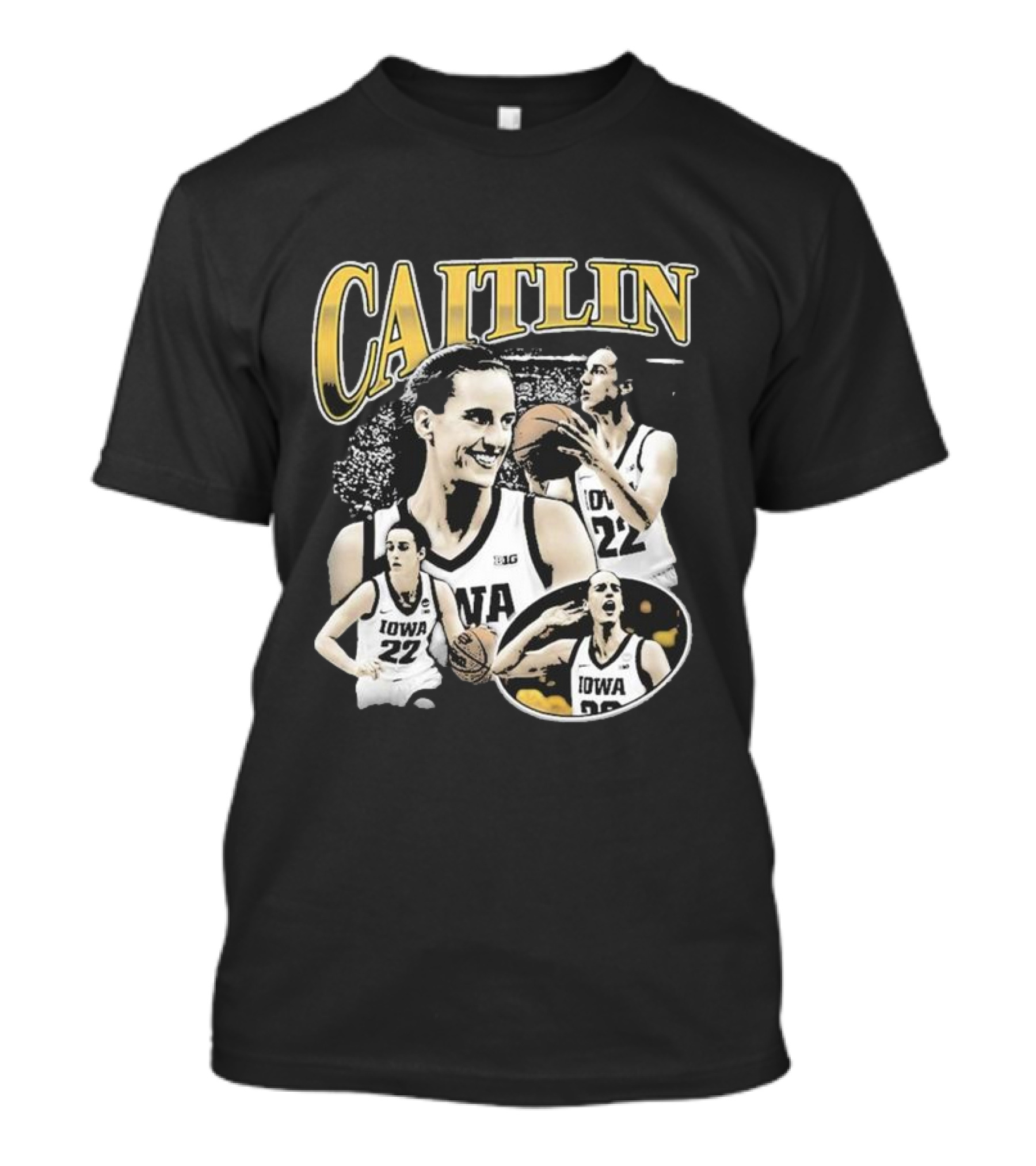 Caitlin Clark Iowa Hawkeyes Basketball Player 22 T-Shirt