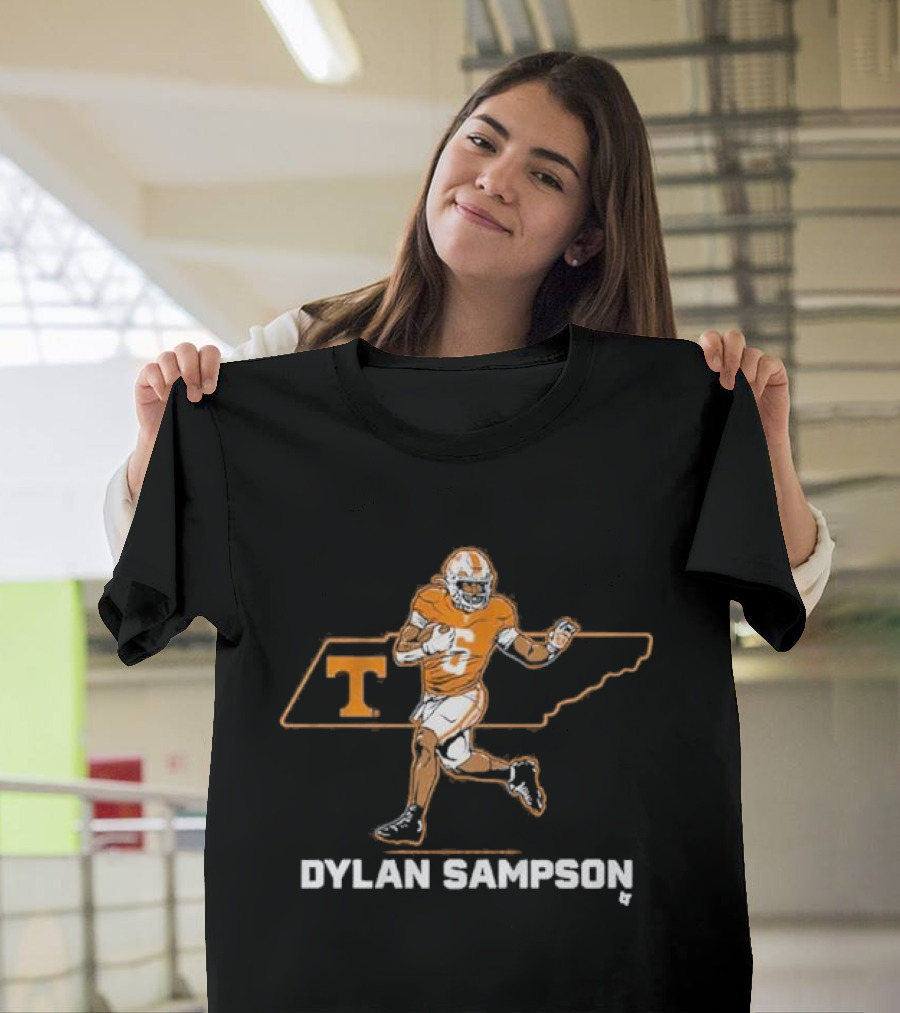 Dylan Sampson Tennessee Football State Star T-Shirt