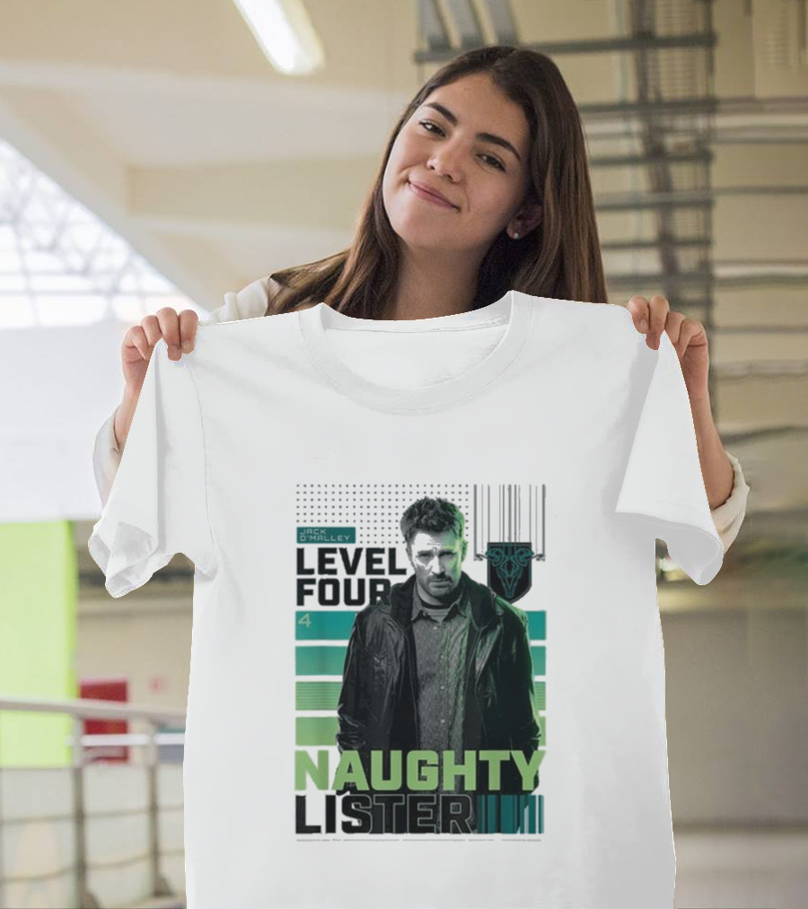 Jack O'Malley Level Four Naughty Lister T-Shirt
