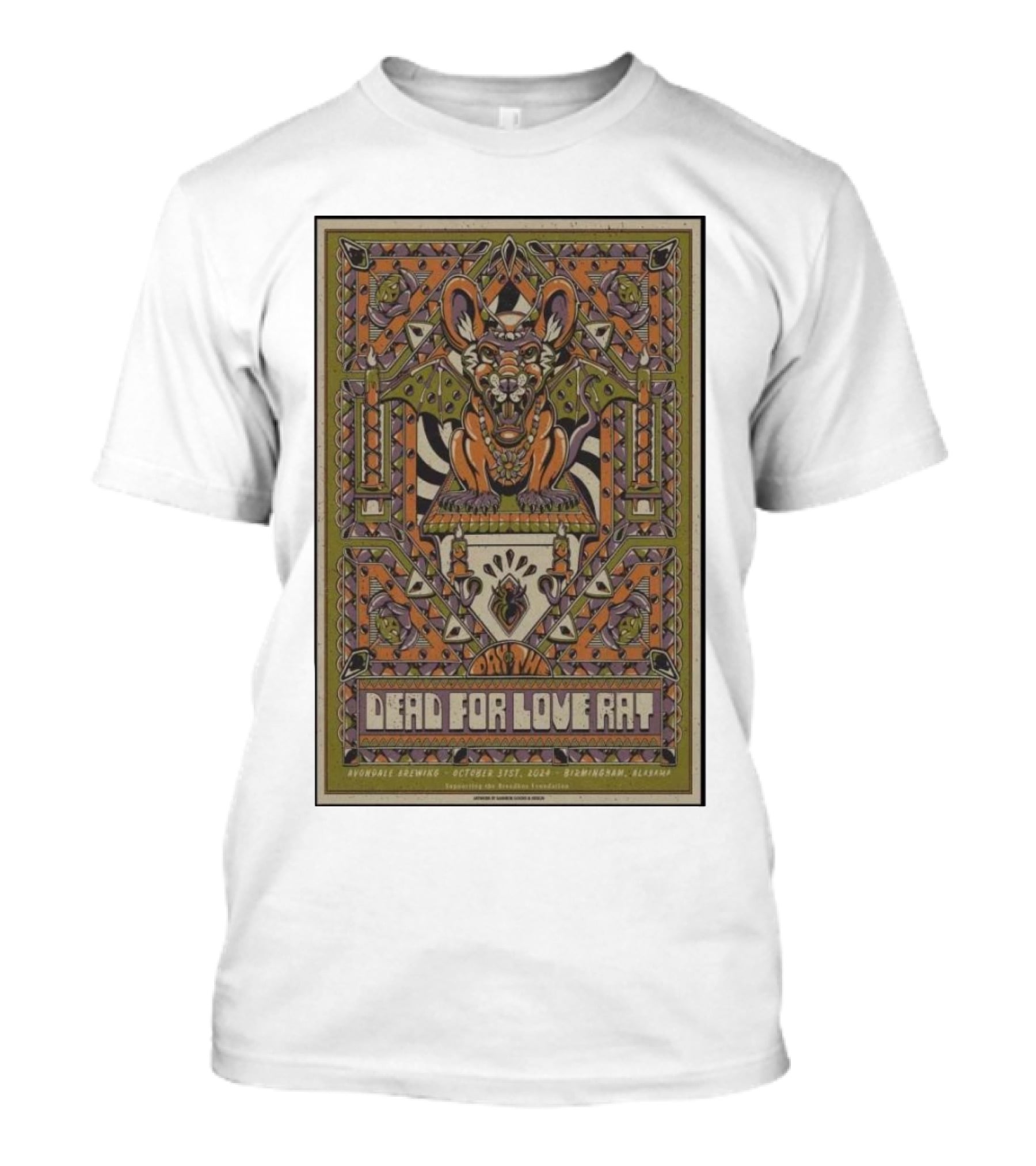 Dead For Love Rat Avondale Brewing Birmingham AL October 31 T-Shirt
