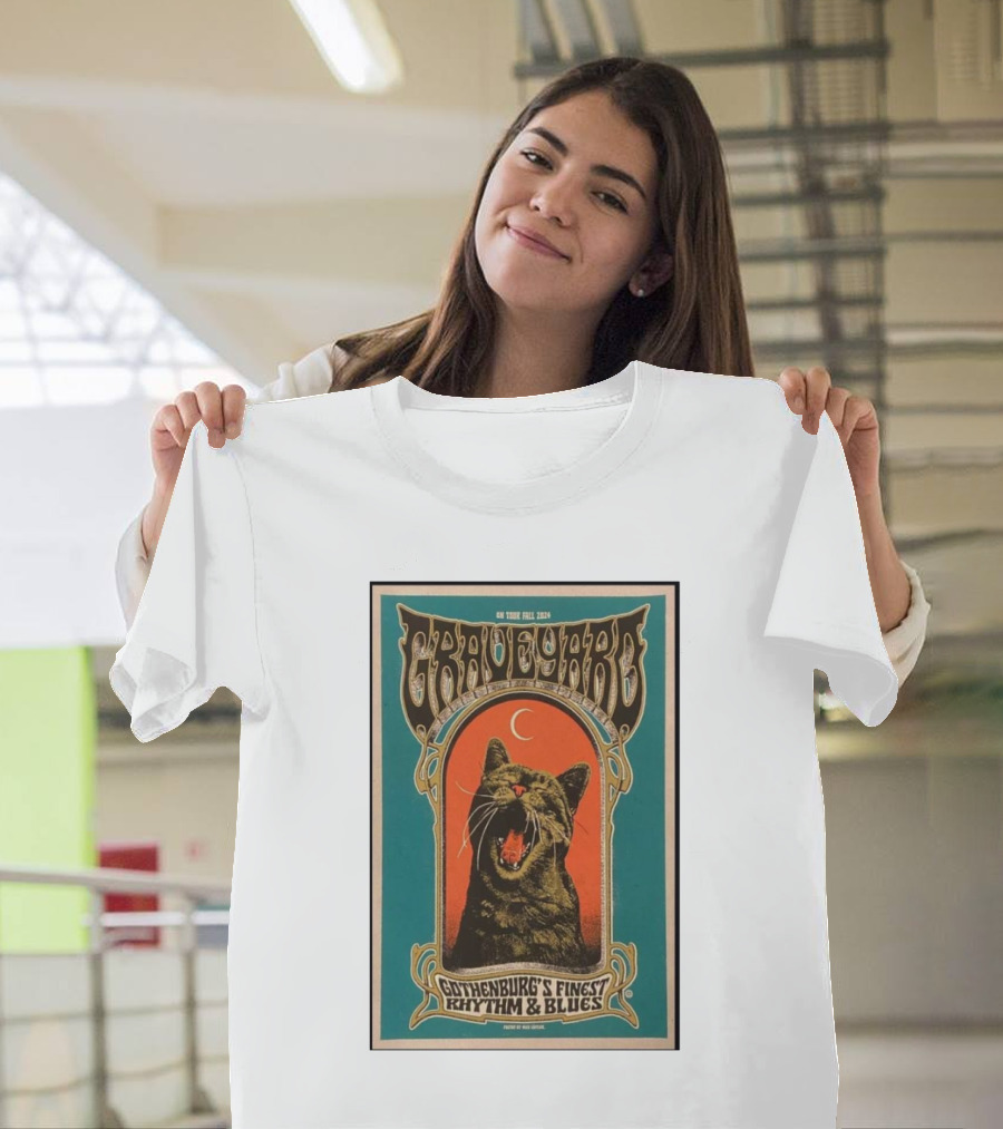 Graveyard On Tour Fall 2024 Gothenburg's Finest Rhythm and Blues T-Shirt