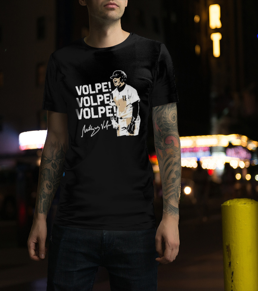 VOLPE VOLPE VOLPE Anthony Volpe T-Shirt