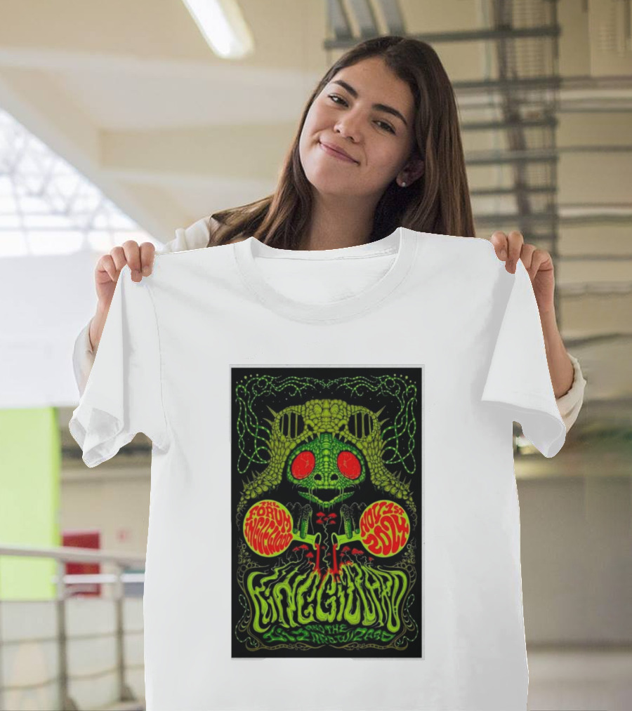 King Gizzard and The Lizard Wizard The Forum Inglewood November 1st 2024 Psychedelic T-Shirt