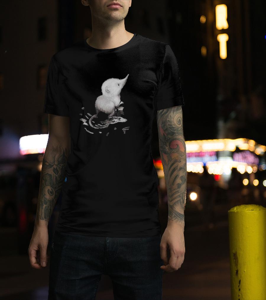 Snowflake Little Shrew Reflection On Water T-Shirt