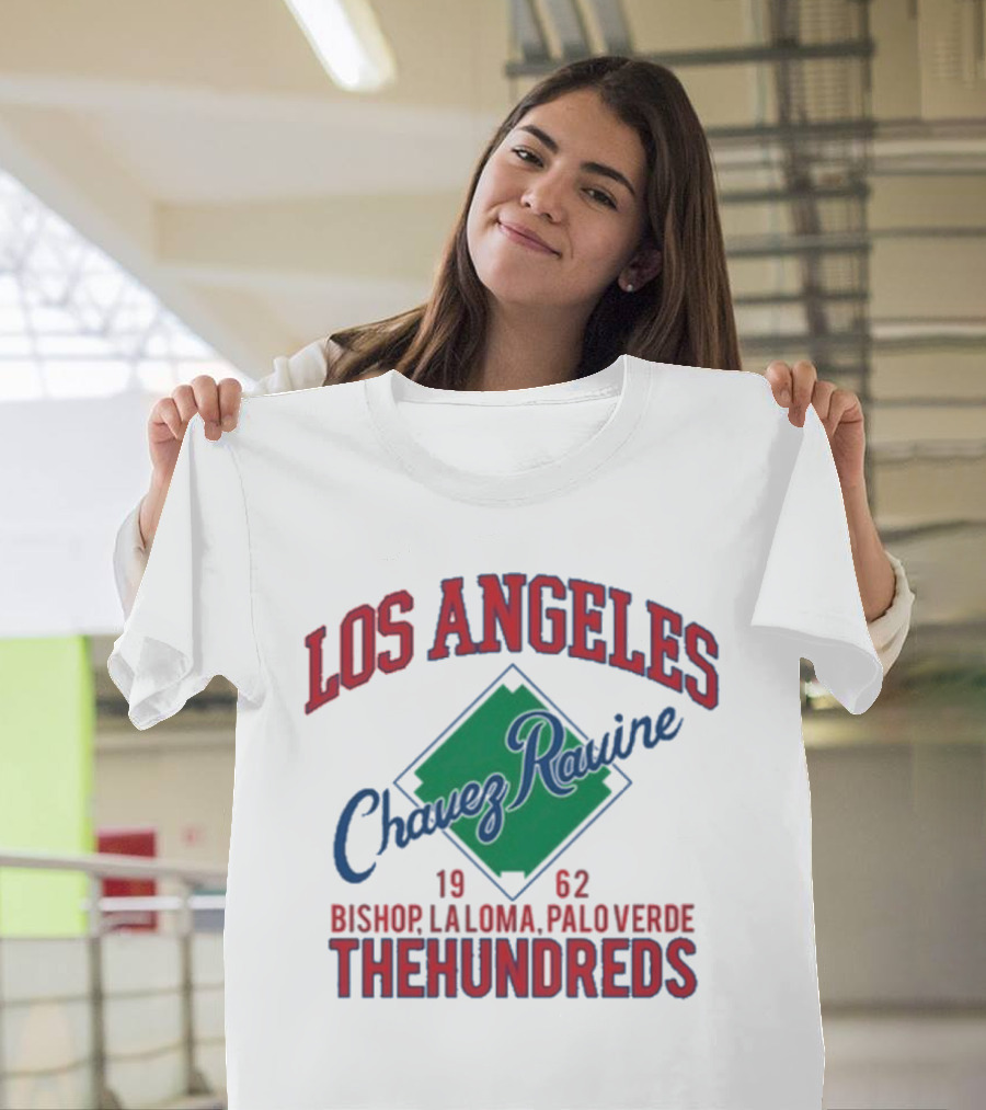 Los Angeles Chavez Ravine 1962 Bishop La Loma Palo Verde The Hundreds T-Shirt
