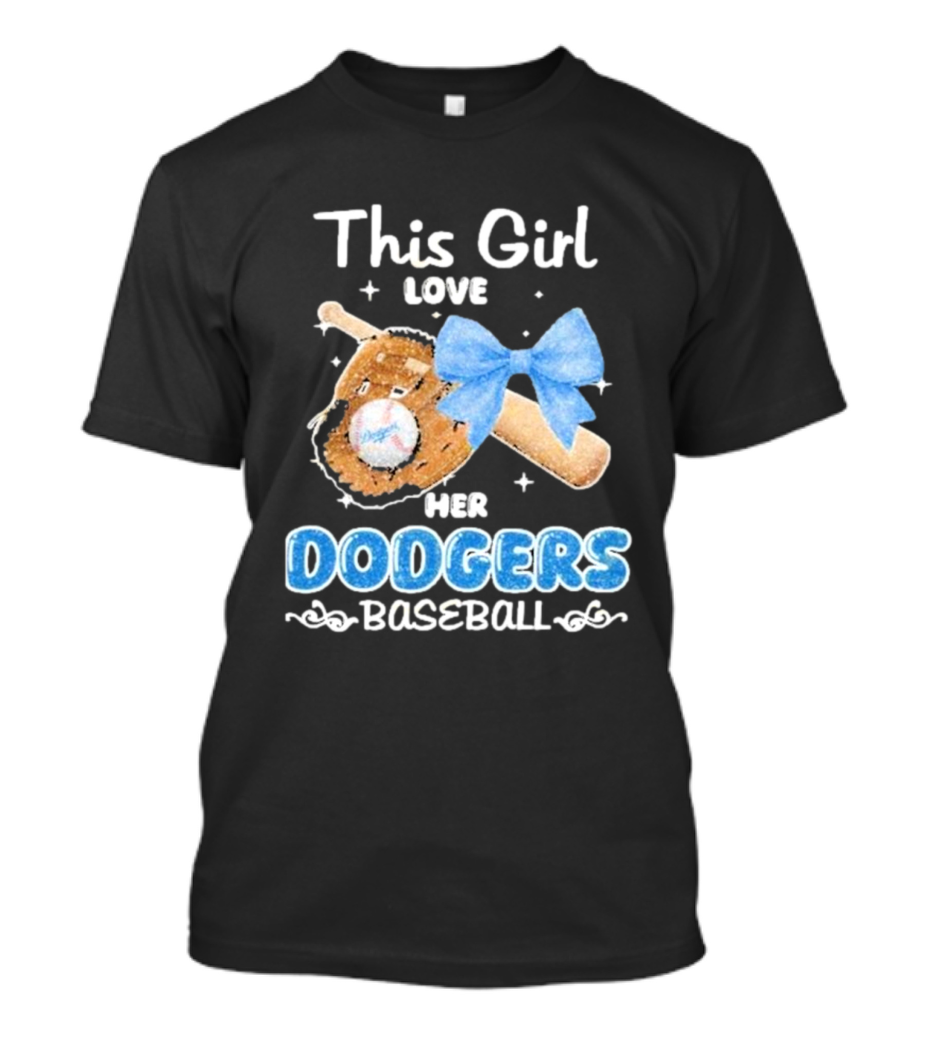 This Girl Love Her Dodgers Baseball T-Shirt