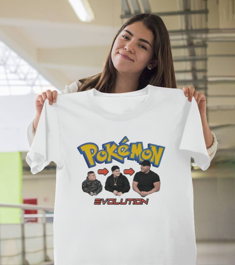Pokémon Evolution Transformation Journey T-Shirt