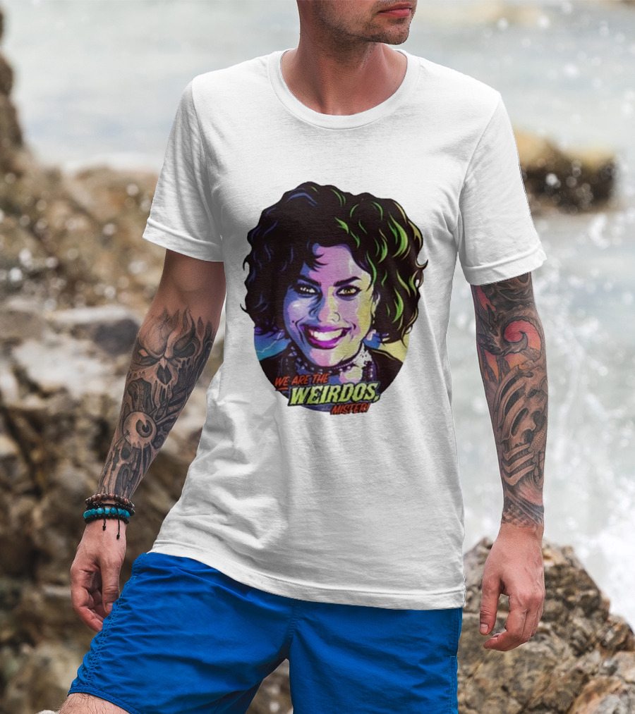 Nancy Downs We Are The Weirdos Mister Comic T-Shirt