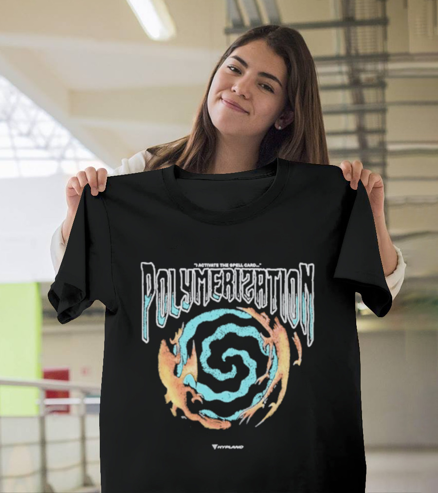 I Activate the Spell Card Polymerisation with Spiral Fusion T-Shirt