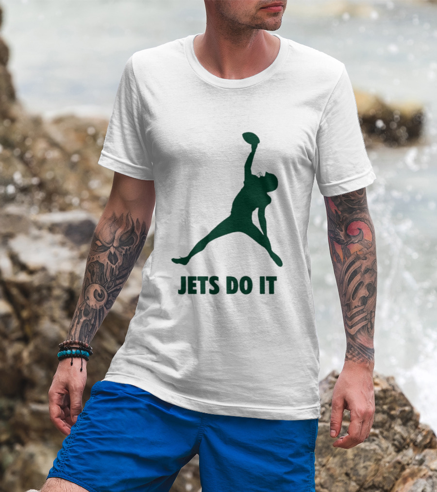 Garrett Wilson Jets Do It Air Catch T-Shirt