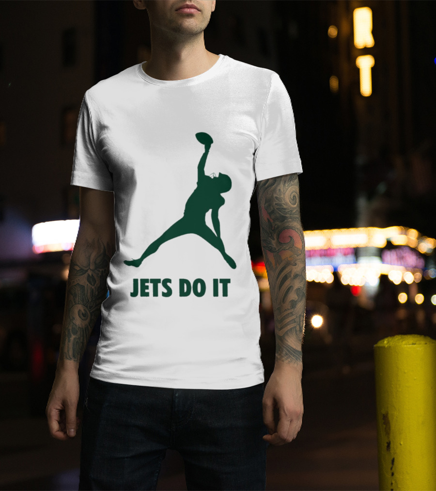 Garrett Wilson Jets Do It Air Catch T-Shirt