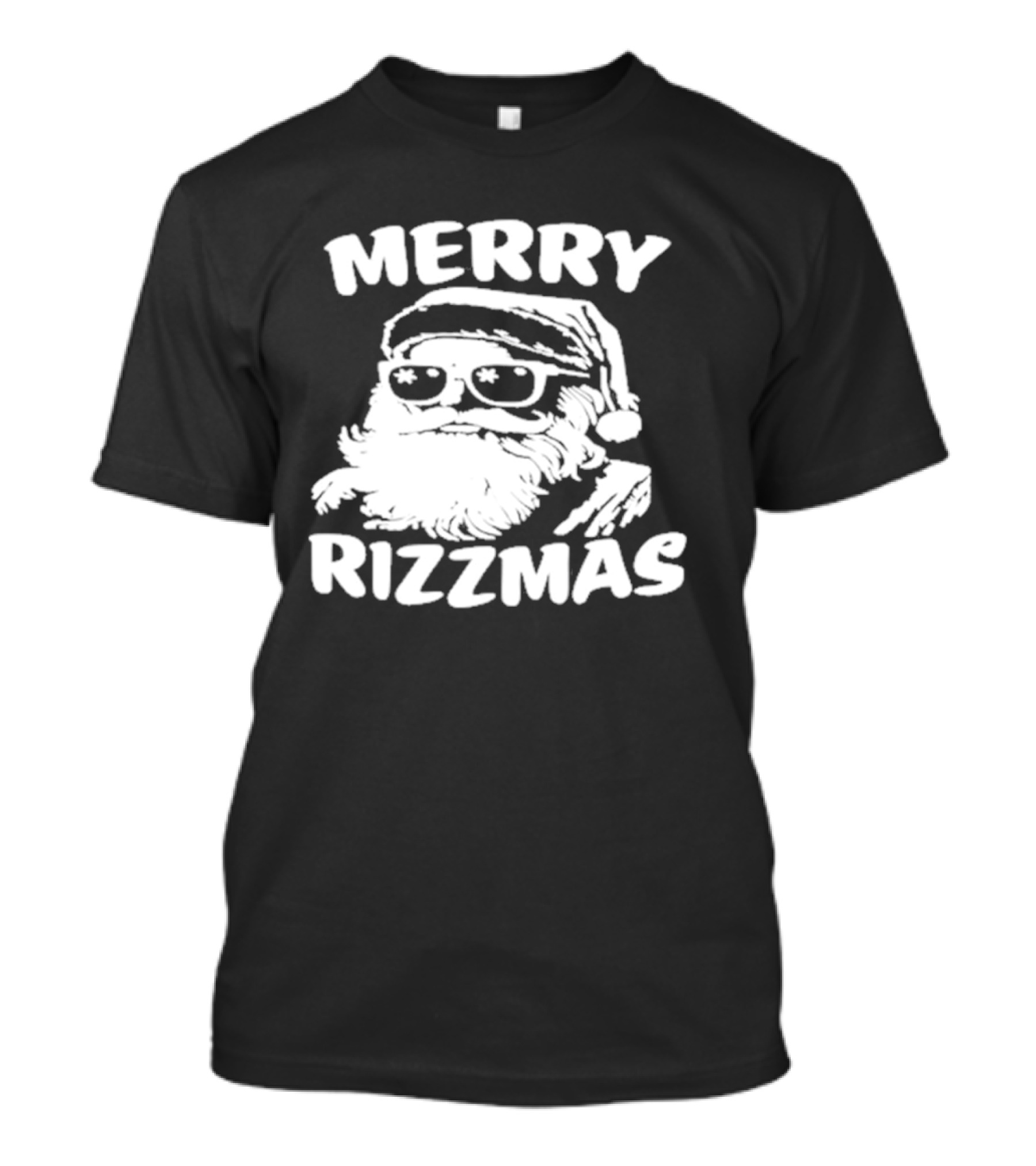 Blake Grupe Merry Rizzmas Santa With Sunglasses T-Shirt