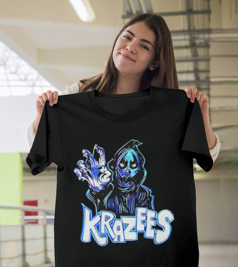 Krazees Grim Reaper Stare Krazees HOK Sent Here To Take You T-Shirt