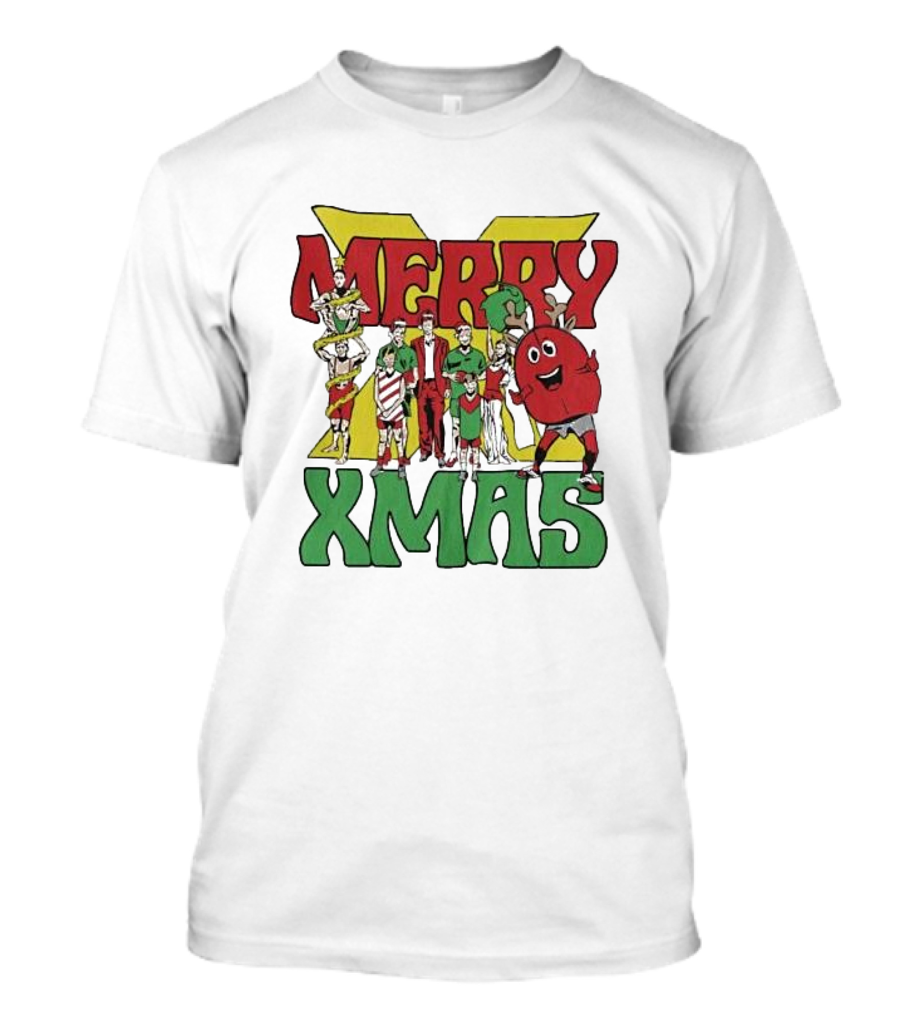 Merry Xmas X-Footy Christmas T-Shirt