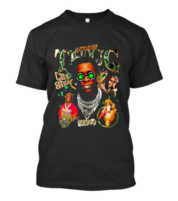 Hoesmad Young Thug King Slime Green Luxe T-Shirt