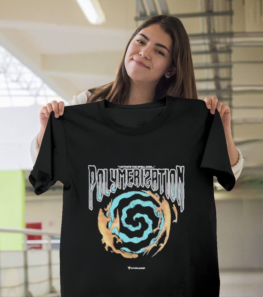 Activate The Spell Card Polymerization Spiral Design Nyland T-Shirt