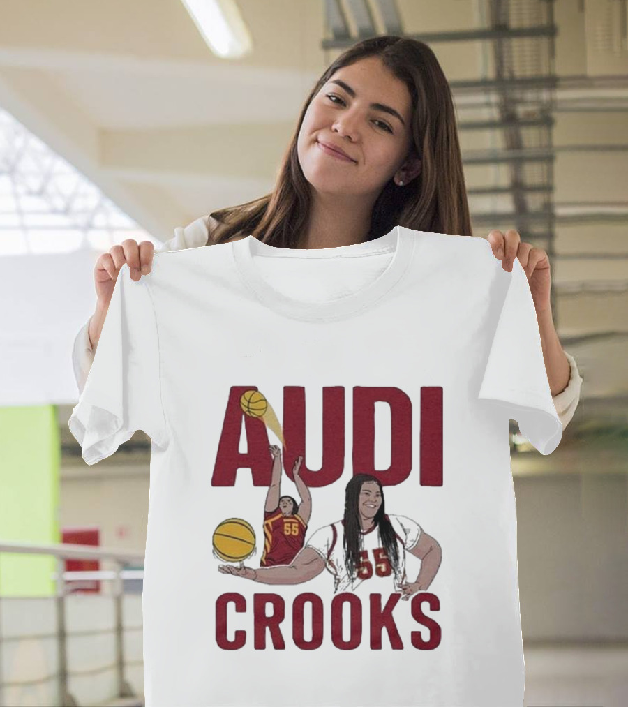 Audi Crooks Iowa State Cyclones Women’s Basketball Number 55 T-Shirt