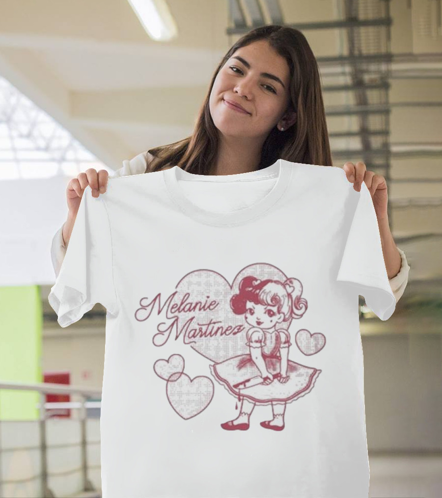 Melanie Martinez Live Loud Fun And Games Heart T-Shirt