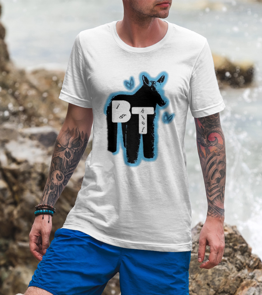 Big Thief BT Creature With Hearts T-Shirt