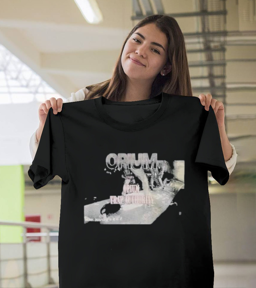 OPIUM TRAP AUTHORITY VINTAGE GRUNGE T-Shirt