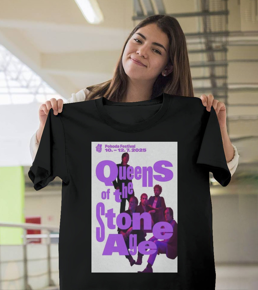 Queens of the Stone Age Pohoda Festival July 10-12 2025 Tour T-Shirt