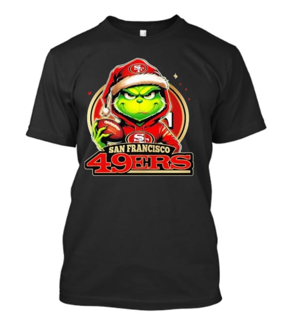 The Grinch San Francisco 49ers Football Mashup T-Shirt