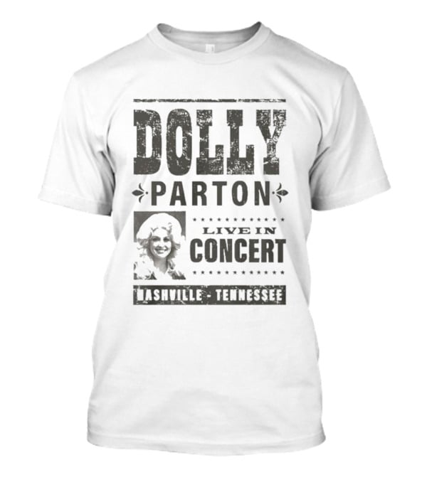 Dolly Parton Live In Concert Nashville Tennessee T-Shirt