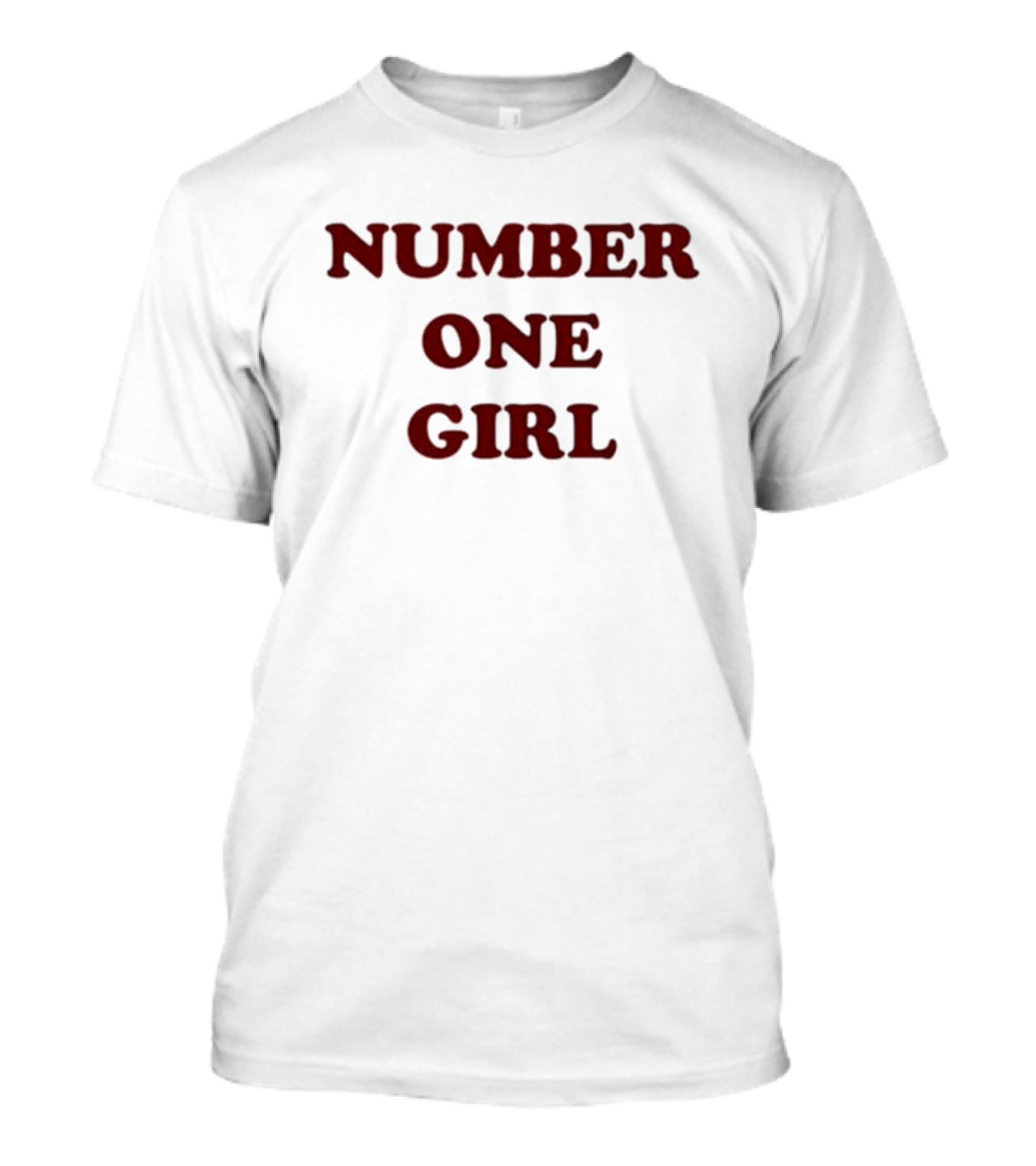 Number One Girl Retro T-Shirt