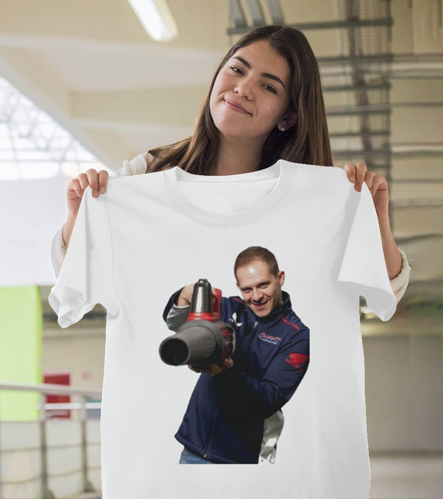 Stefan Bradl Servus TV 2024 Honda Racing Blow Dryer Fun T-Shirt
