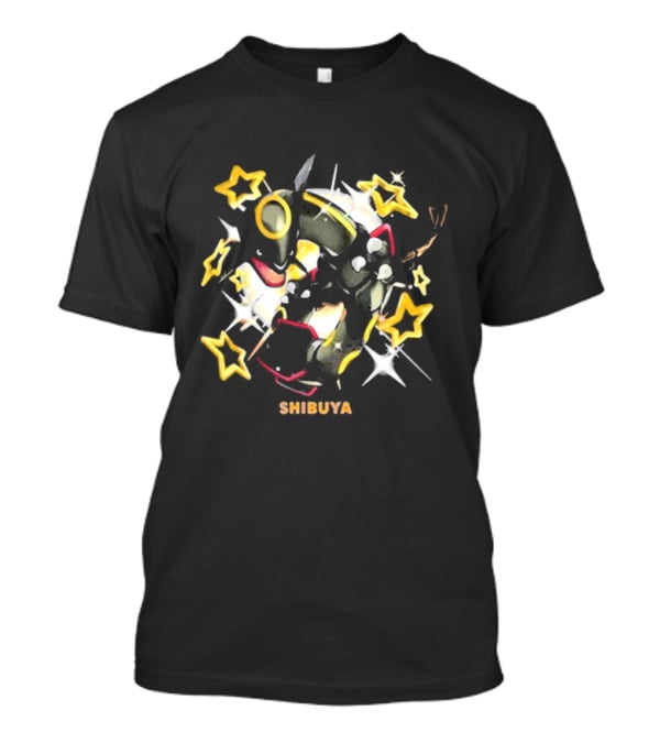 Pokémon Center Shibuya Shiny Rayquaza Stars T-Shirt