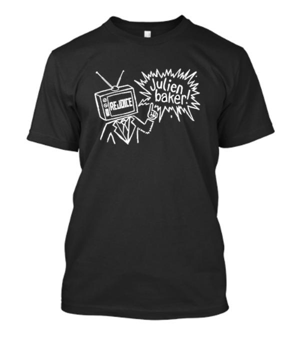 Rejoice Television Head Speech Bubble Julien Baker T-Shirt