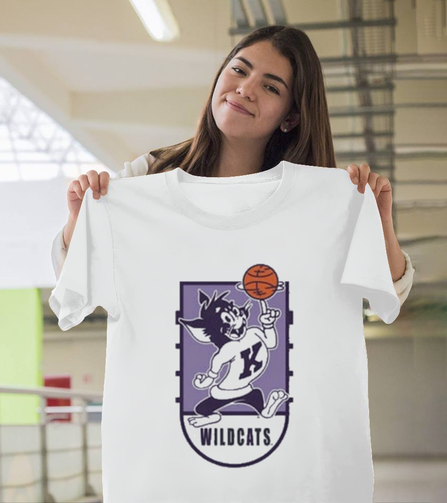 Rally K-State Wildcats Basketball Stadium T-Shirt