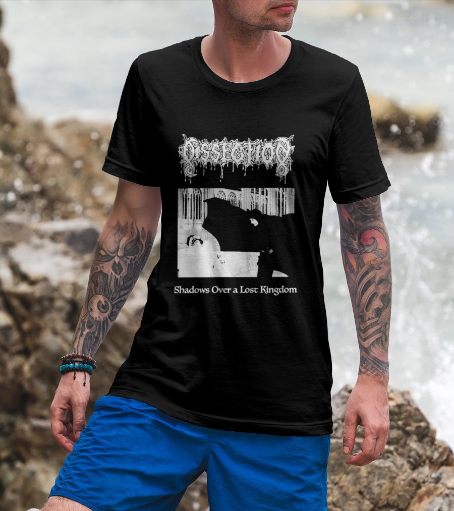Dissection Shadows Over A Lost Kingdom Gothic Band T-Shirt