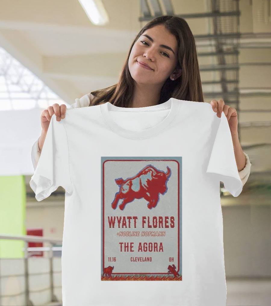 Wyatt Flores Noeline Hofmann The Agora Cleveland OH 11.16 Buffalo Image T-Shirt
