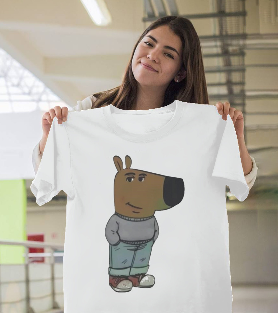 Chill Guy Dog Meme Tiktok 2024 Trendy Character T-Shirt