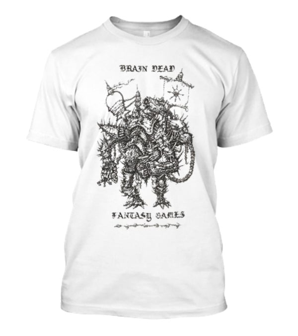 Brain Dead Bio Mechanical Overlord Fantasy Games T-Shirt
