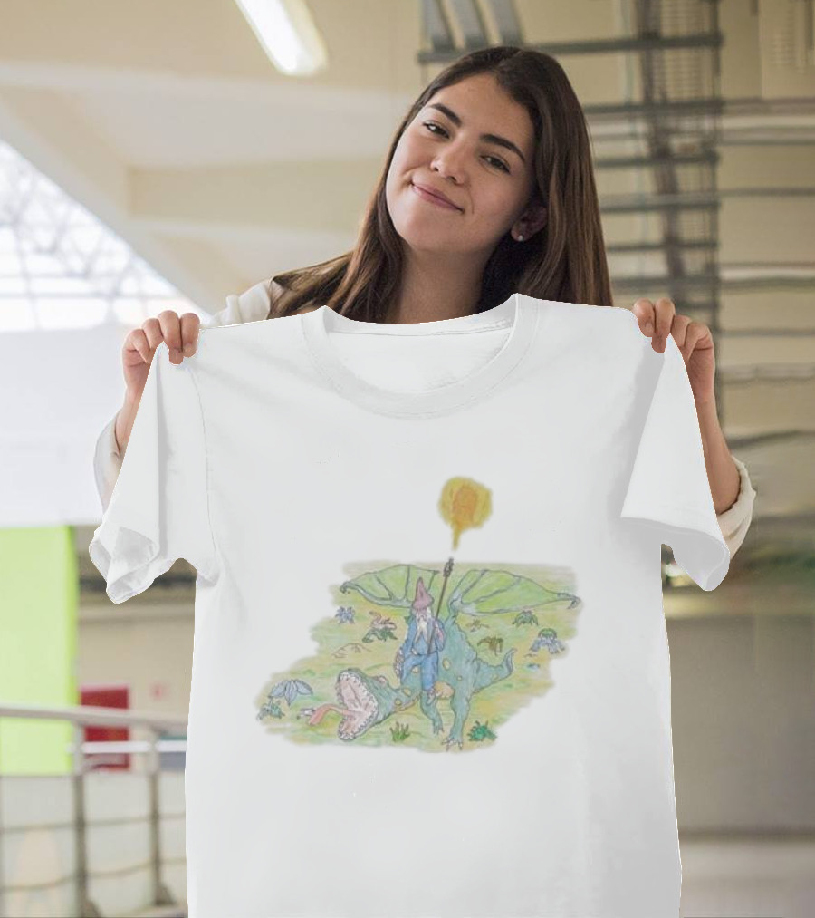 Brain Dead Dragon Rider Fantasy Adventures In Enchanted Wilderness T-Shirt