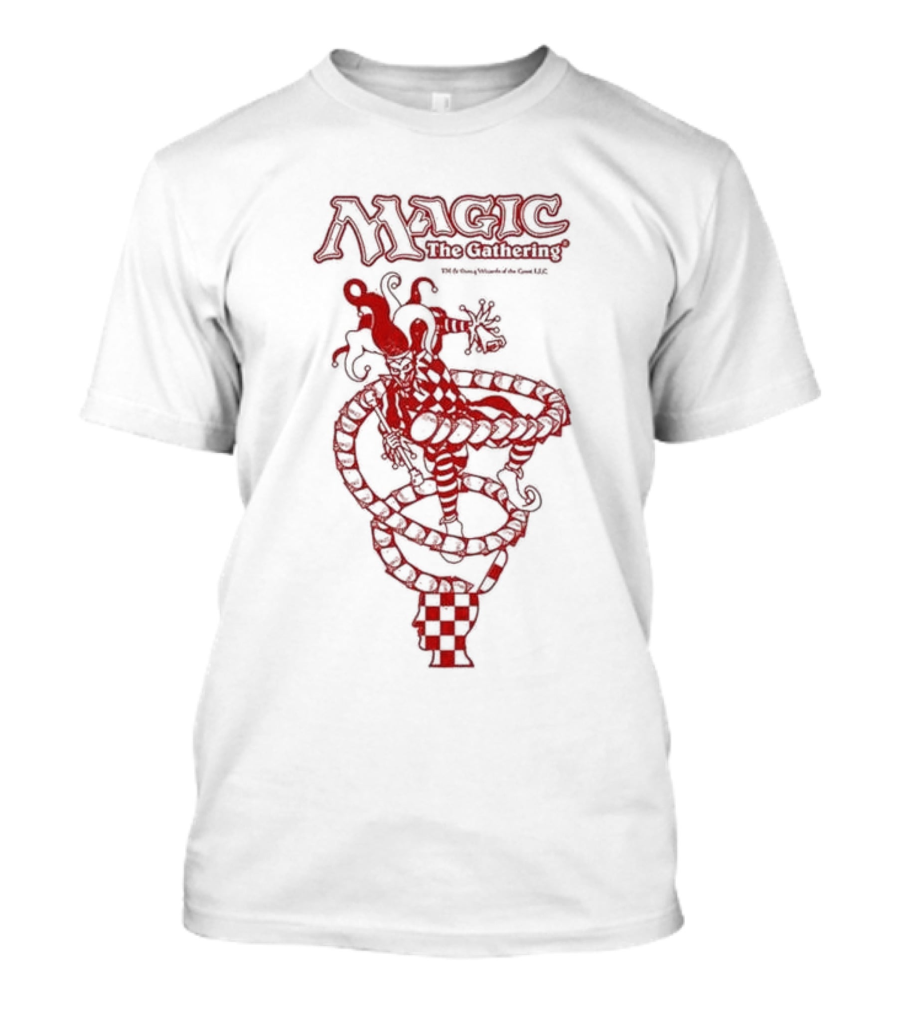 Magic The Gathering Brain Dead Jester Twisting Ladder T-Shirt