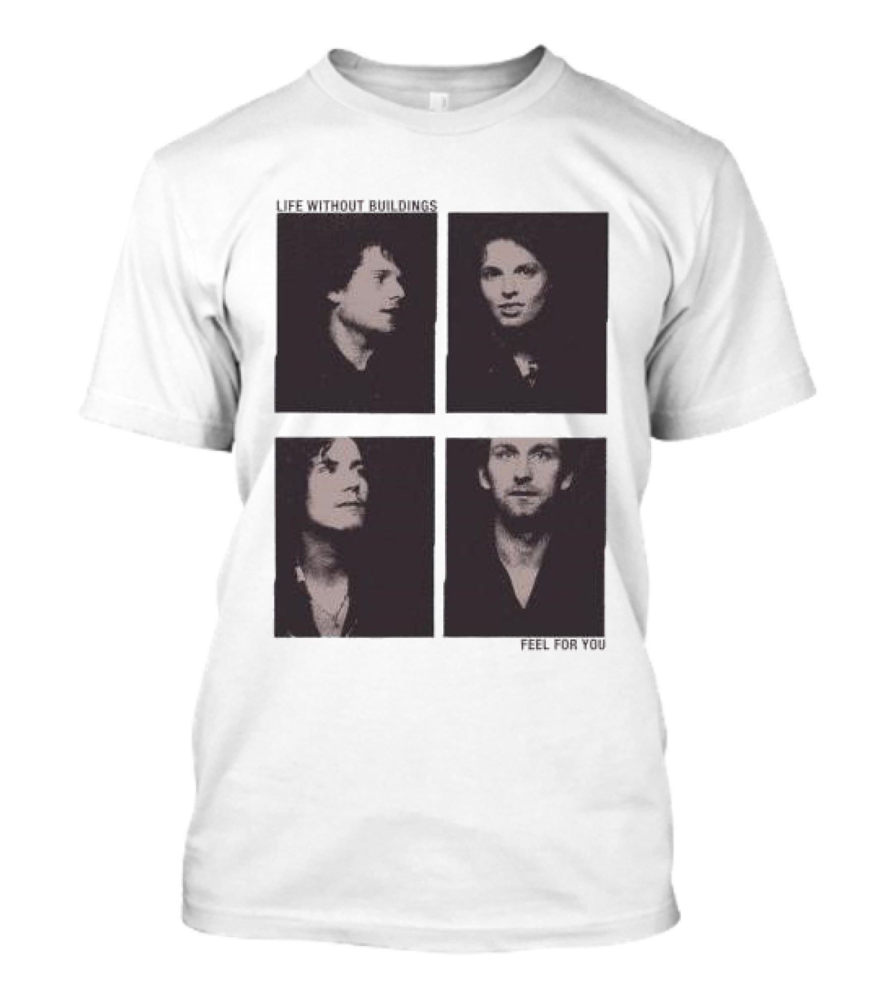 Life Without Buildings Feel For You Album Photography T-Shirt