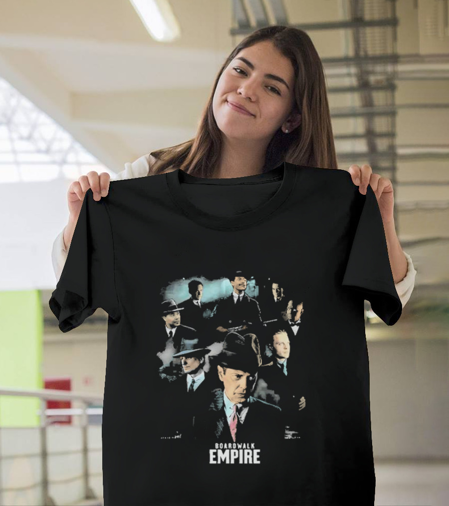 Boardwalk Empire Bootleg Series Characters Mafia Gangsters T-Shirt