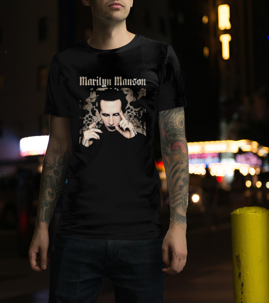 Marilyn Manson Pointing Fingers Gothic T-Shirt