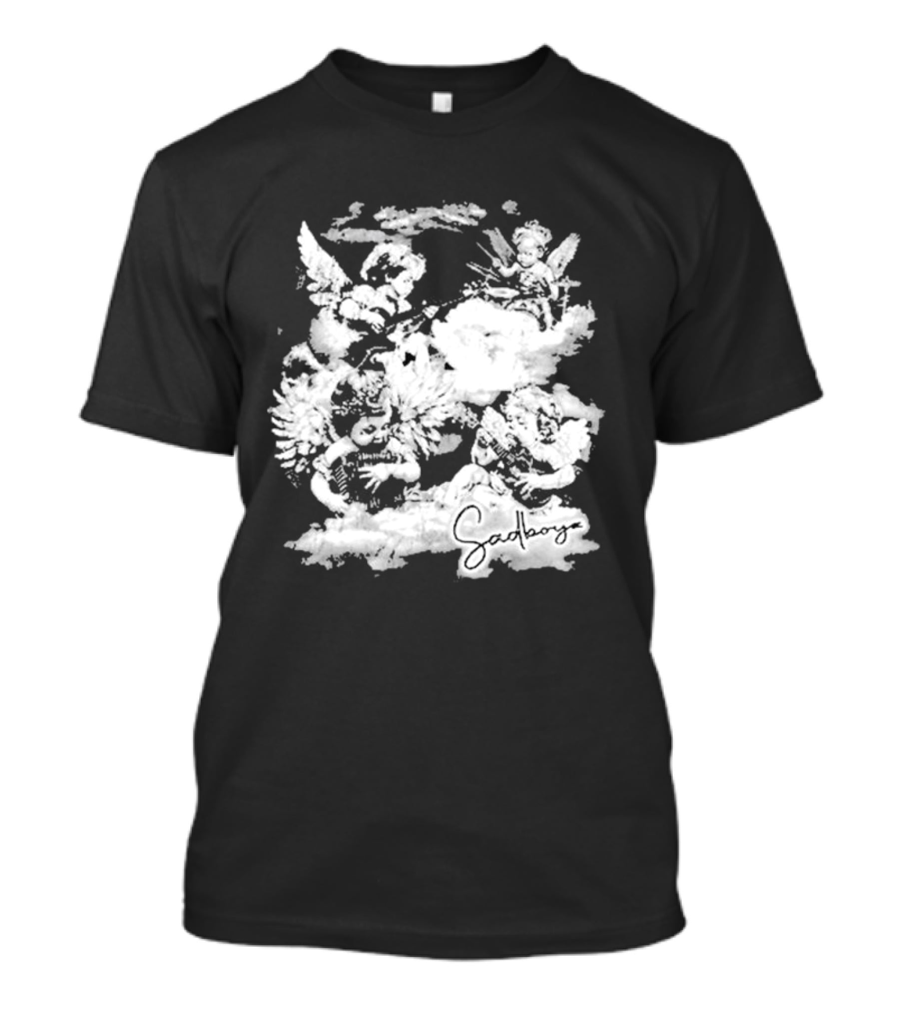 Sadboyz Cherub Angels Playing Instruments T-Shirt