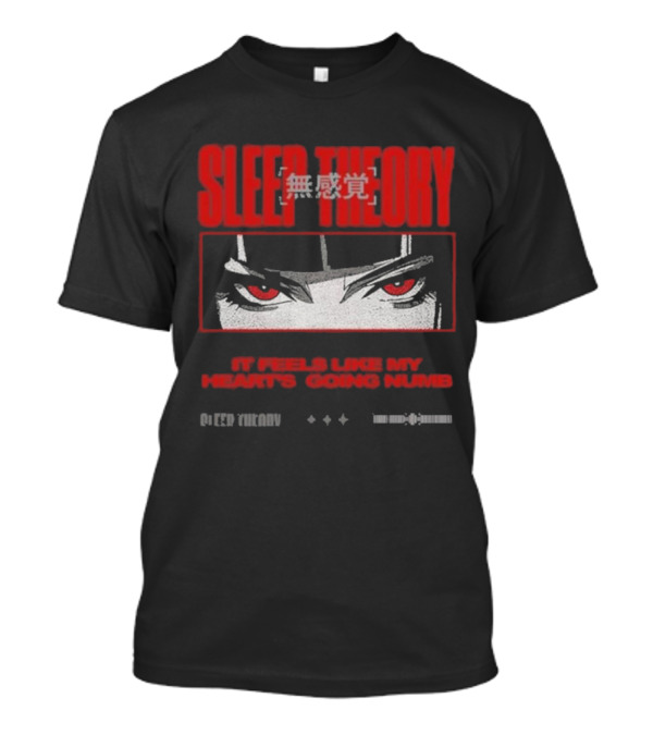 Sleep Theory 無感覚 It Feels Like My Heart’s Going Numb Anime 2024 World Tour T-Shirt