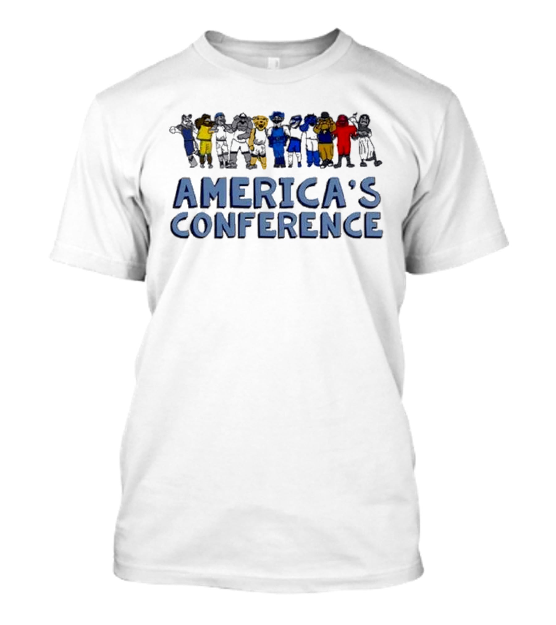 America's Conference Anthropomorphic Sports Lineup T-Shirt