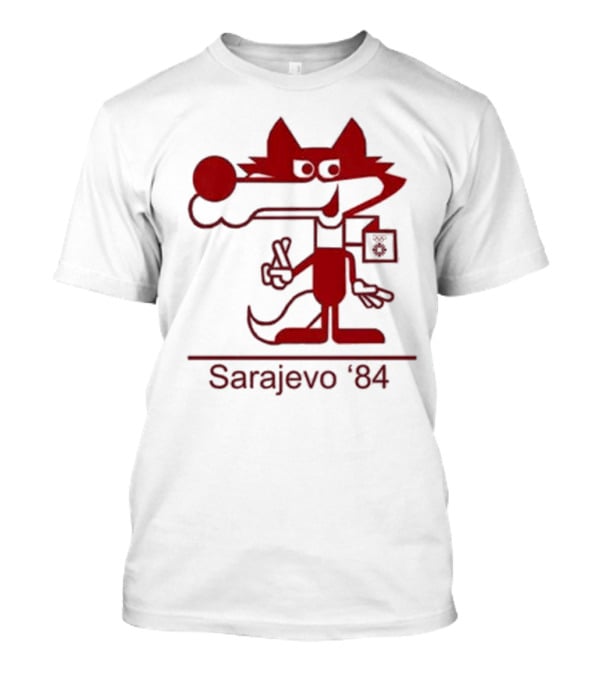 Vucko Sarajevo '84 Winter Olympics Mascot T-Shirt