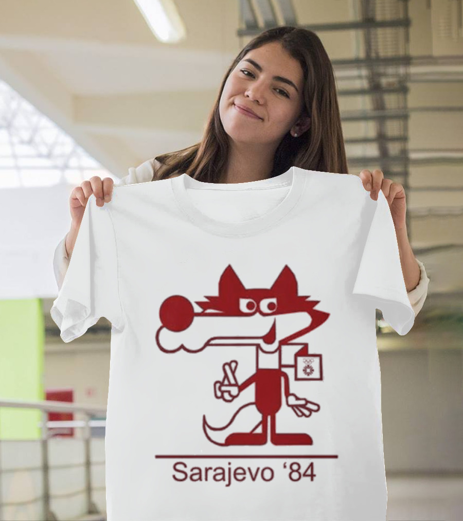 Vucko Sarajevo '84 Winter Olympics Mascot T-Shirt