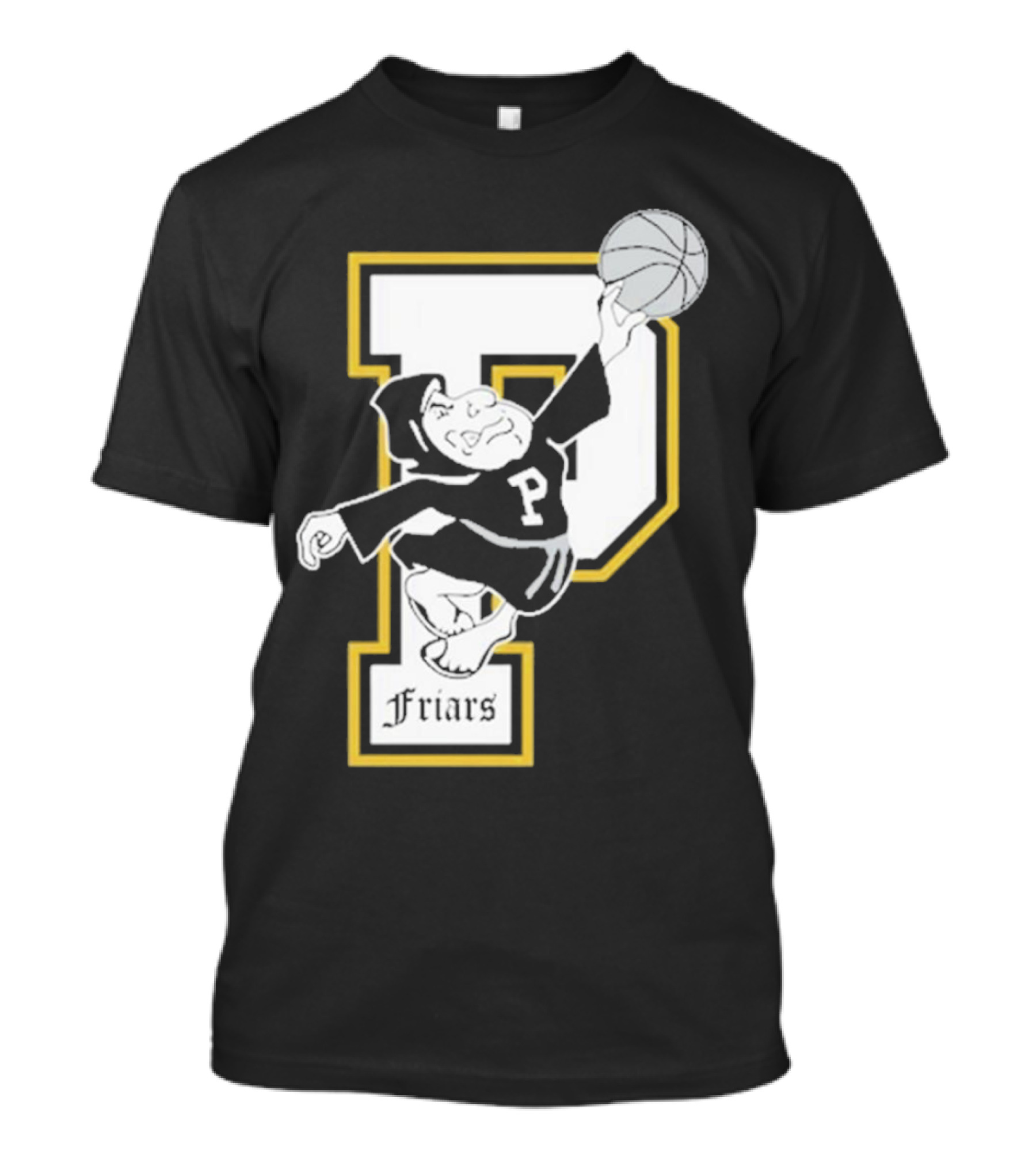 P Friars Basketball Dunking Mascot T-Shirt