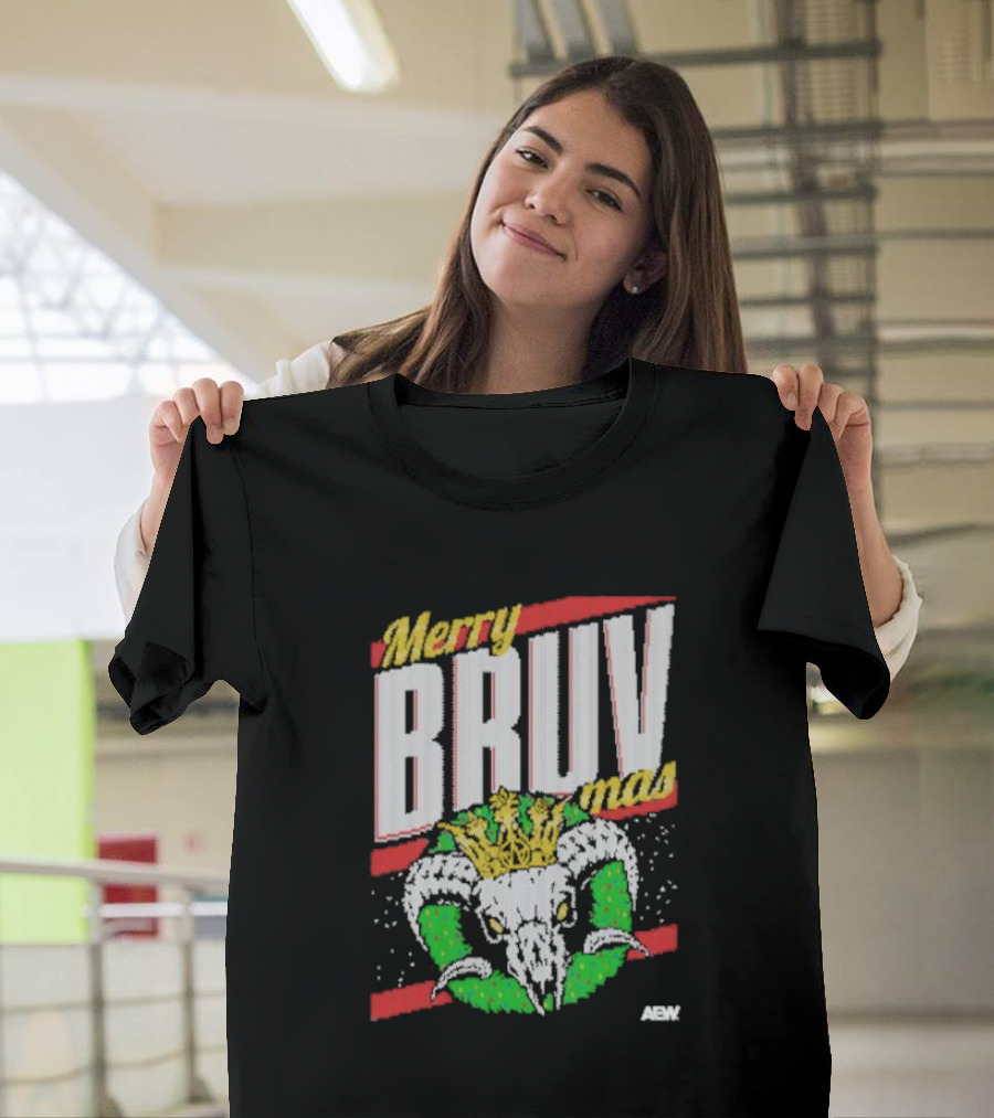 Will Ospreay Merry BRUVmas AEW Holiday Ugly Christmas T-Shirt