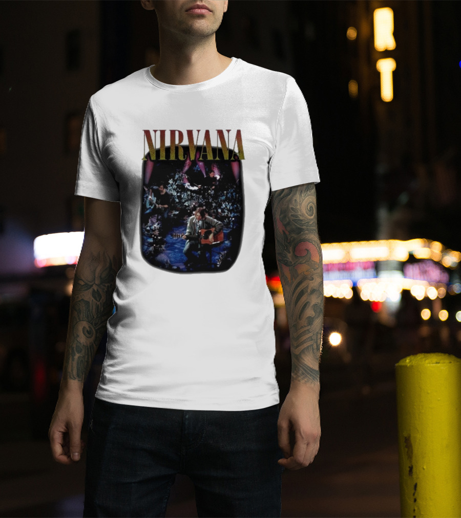 Nirvana 30th Anniversary Unplugged In New York T-Shirt